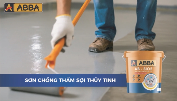 SƠN CHỐNG THẤM SỢI THỦY TINH AB-SiO2
