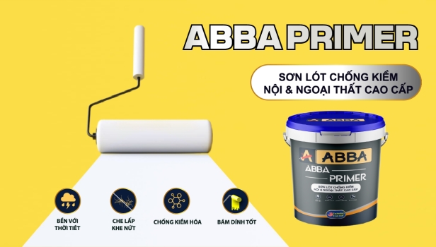 SƠN LÓT CHỐNG KIỀM NỘI NGOẠI THẤT ABBA PRIMER